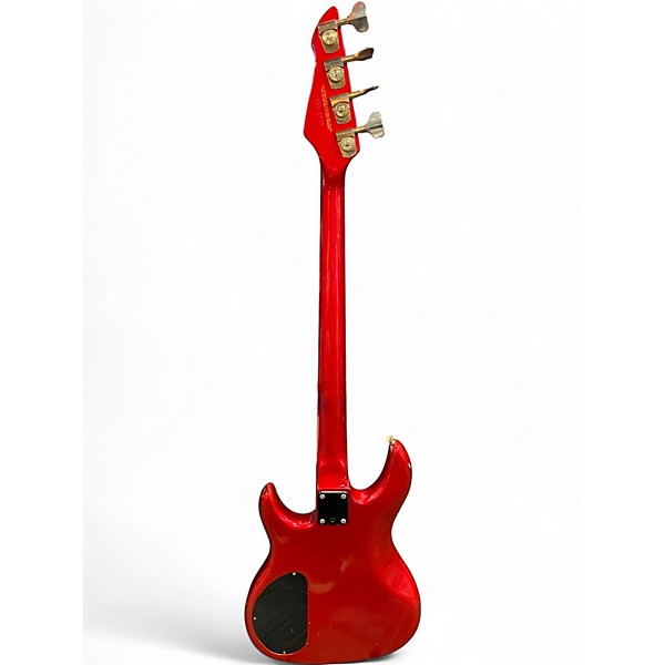 Used Peavey Dyna Bass Red Sparkle Electric Bass Guitar