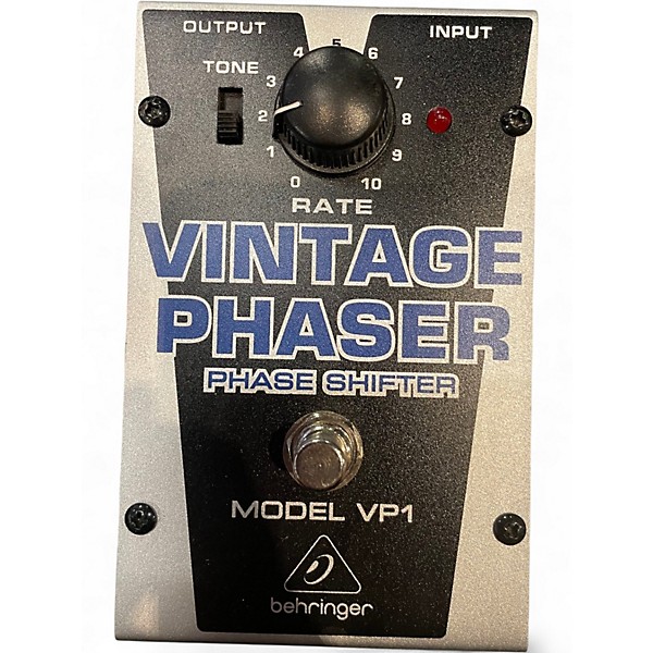 Used Behringer VP1 Vintage Phaser Effect Pedal
