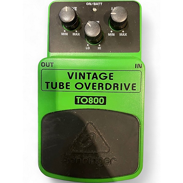Used Behringer TO800 Vintage Tube Overdrive Effect Pedal