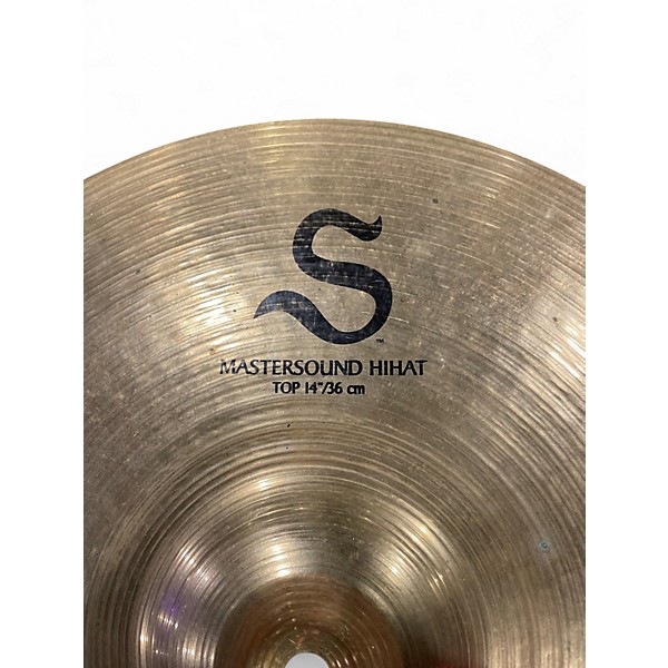 Used Zildjian 14in S Family Mastersound Hi-Hats Pair Cymbal