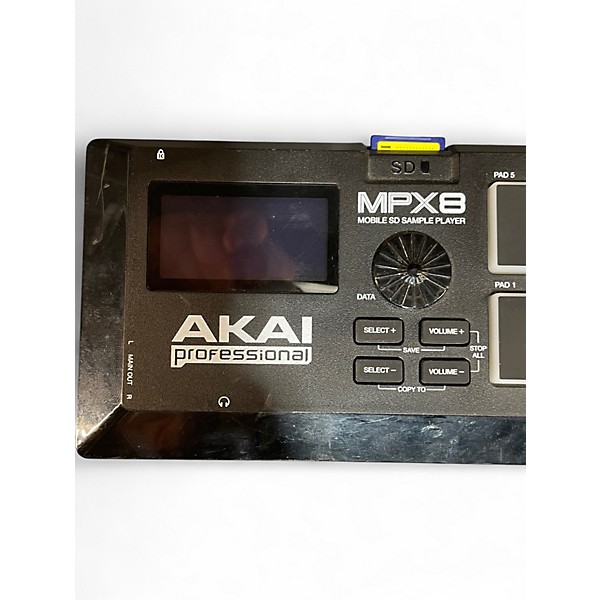 Used Akai Professional MPX8SD Production Controller
