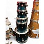 Used Mapex 5 Piece Meridian Teal Burst Drum Kit thumbnail