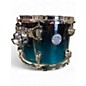 Used Mapex 5 Piece Meridian Teal Burst Drum Kit
