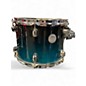 Used Mapex 5 Piece Meridian Teal Burst Drum Kit