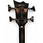 Used ESP LTD EC154DX Trans Black Electric Bass Guitar