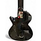 Used ESP LTD EC154DX Trans Black Electric Bass Guitar