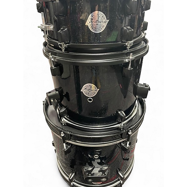 Used Ludwig 4 Piece Pocket Kit By Questlove Black Drum Kit