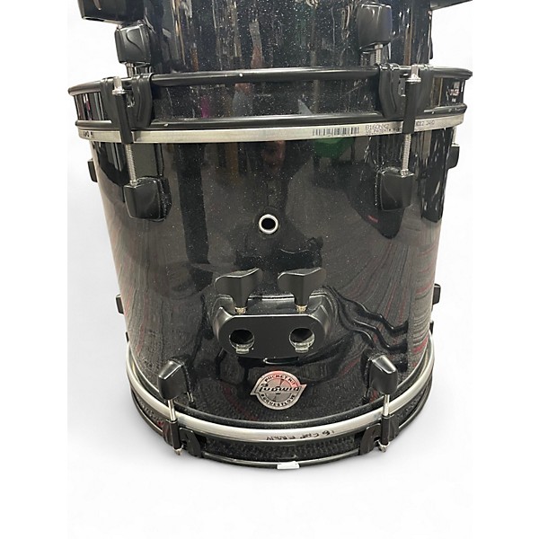 Used Ludwig 4 Piece Pocket Kit By Questlove Black Drum Kit