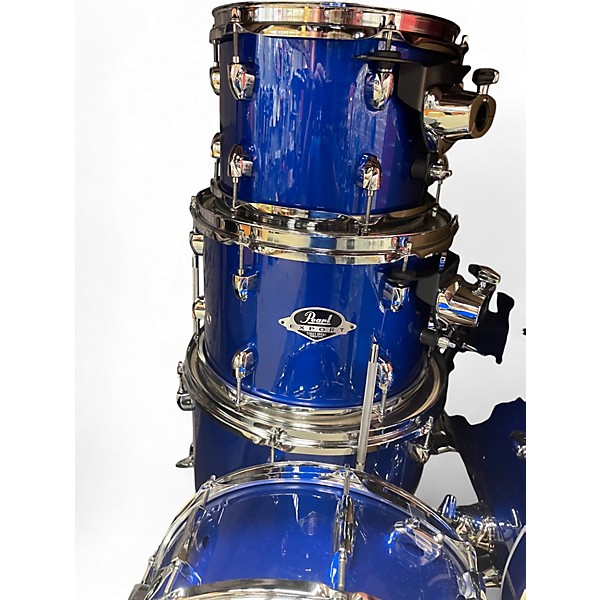 Used 2023 Pearl 5 Piece Export high voltage blue Drum Kit