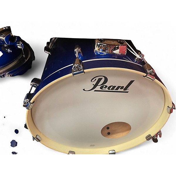 Used 2023 Pearl 5 Piece Export high voltage blue Drum Kit