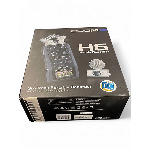 Used Zoom H6 MultiTrack Recorder