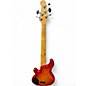 Used Lakland USA Series 55-94 Deluxe 5 String Cherry Sunburst Quilt Electric Bass Guitar