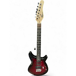 Used Rogue RR100 Wine Burst Solid Body Electric Guitar
