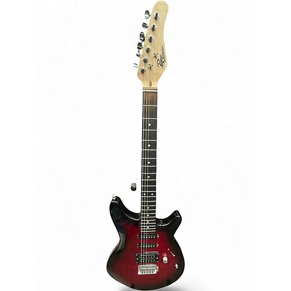 Used Rogue RR100 Wine Burst Solid Body Electric Guitar