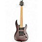 Used Mitchell MM100 Mini WALNUT STAIN Solid Body Electric Guitar thumbnail