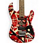 Used EVH Striped Series Frankie striped Solid Body Electric Guitar