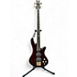 Used Schecter Guitar Research DIAMOND SERIES ELITE-4 Wine Red Electric Bass Guitar thumbnail