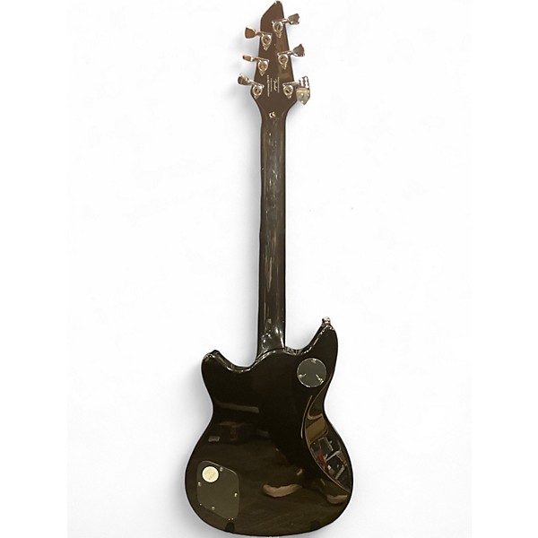 Used Squier M-80 Black Solid Body Electric Guitar
