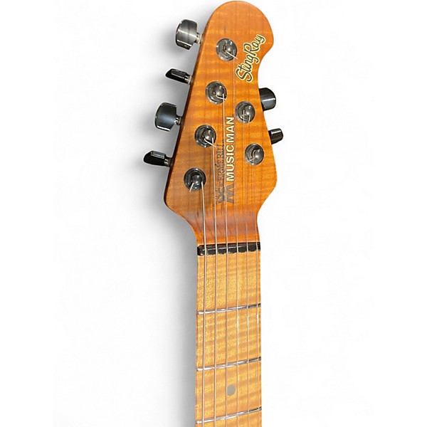 Used 2024 Ernie Ball Music Man STING RAY HT RASPBERRY BURST RASPBERRY BURST Solid Body Electric Guitar