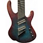 Used Agile Intrepid pro 82528 Blue Purple Burl Solid Body Electric Guitar