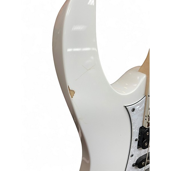 Used Ibanez RG450DXB WHITE Solid Body Electric Guitar