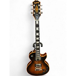 Used Epiphone LES PAUL CUSTOM WIDOW Trans Orange Solid Body Electric Guitar