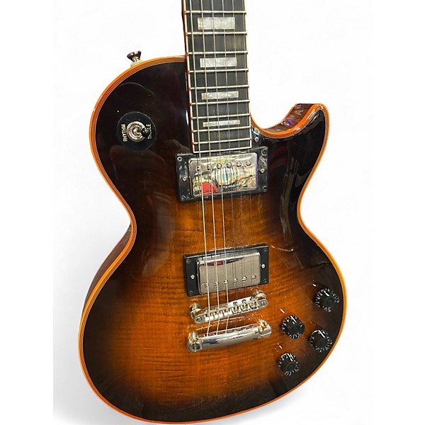 Used Epiphone LES PAUL CUSTOM WIDOW  Trans Orange Solid Body Electric Guitar