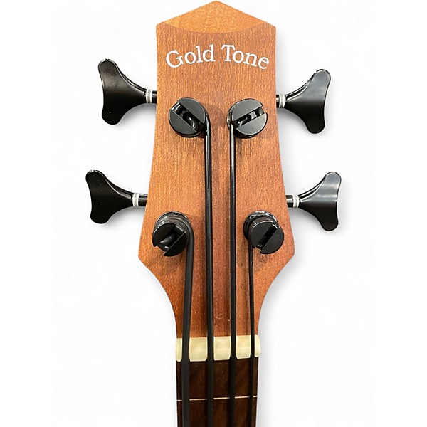 Used Gold Tone m-bass Natural Electric Bass Guitar