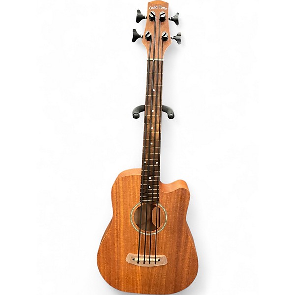 Used Gold Tone m-bass Natural Electric Bass Guitar