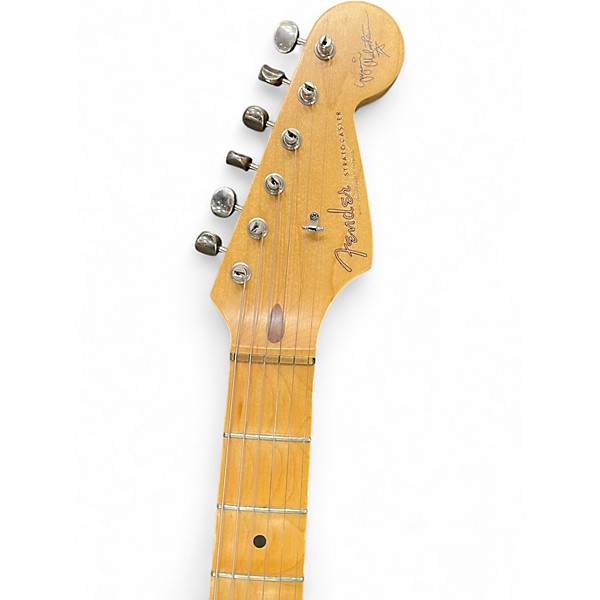 Used 1997 Fender Artist Series Yngwie Malmsteen Stratocaster Vintage White Solid Body Electric Guitar