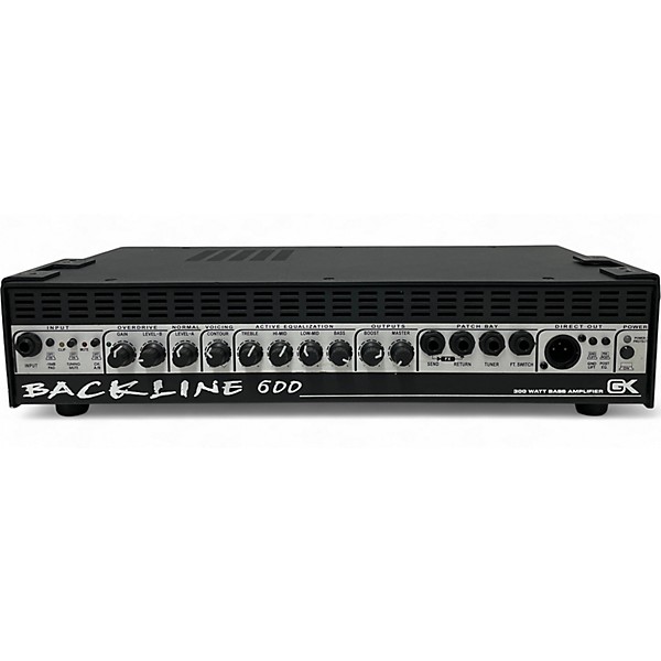 Used Gallien-Krueger Backline 600 300W Bass Amp Head