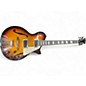 Used Johnson jh1000 2 Color Sunburst Hollow Body Electric Guitar thumbnail