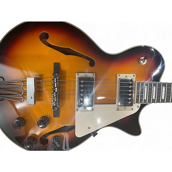 Used Johnson jh1000 2 Color Sunburst Hollow Body Electric Guitar