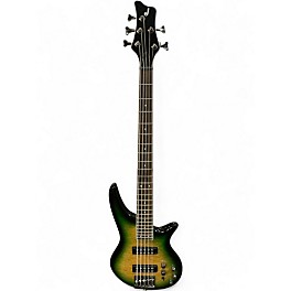 Used Jackson JS3QV5 ALIEN BURST Electric Bass Guitar