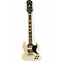 Used Epiphone inspired by gibson SG Les Paul White Solid Body Electric Guitar thumbnail