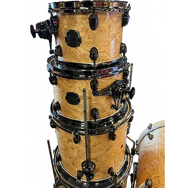 Used Mapex 5 Piece Saturn Standard Natural Drum Kit