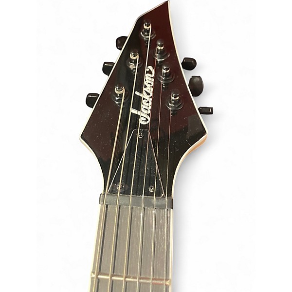 Used Jackson JS22 Dinky Trans Purple Solid Body Electric Guitar