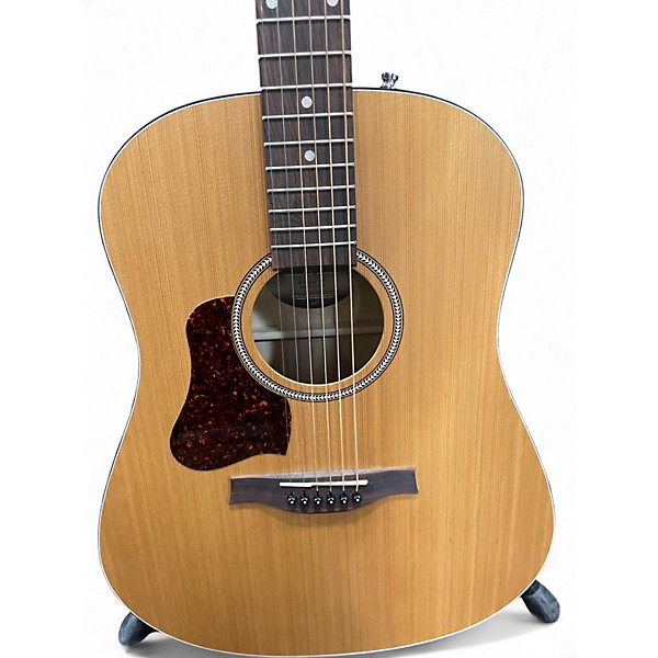 Used Seagull S6 Left Handed Natural Acoustic Guitar