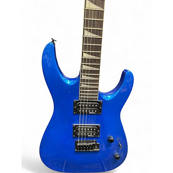 Used Jackson JS22 Dinky Blue Solid Body Electric Guitar