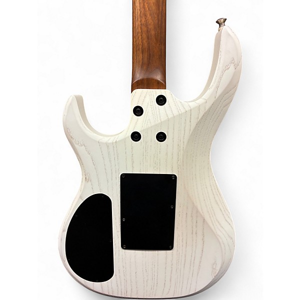 Used Kiesel ARIES TRANSPARENT WHITE Solid Body Electric Guitar