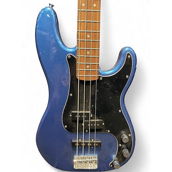 Used Squier Affinity Precision Bass Lake Placid Blue Electric Bass Guitar