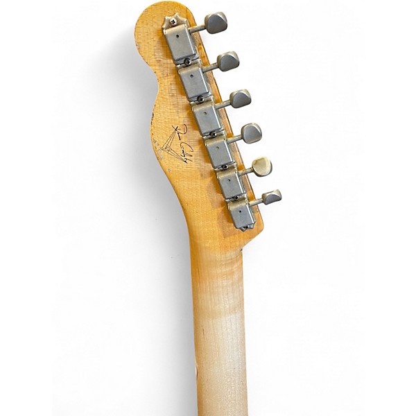 Used Fender Masterbuilt by Dennis Galuszka 1960s Bound Telecaster Sonic Blue Solid Body Electric Guitar