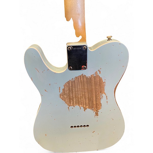 Used Fender Masterbuilt by Dennis Galuszka 1960s Bound Telecaster Sonic Blue Solid Body Electric Guitar