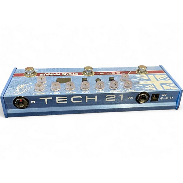 Used Tech 21 SH1 STEVE HARRIS BASS SANS AMP Multi Effects Processor