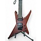 Used Jackson PRO SERIES DAVE DAVIDSON WARRIOR WR7 MAH Mahogany Solid Body Electric Guitar