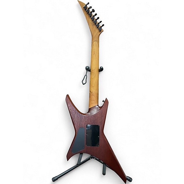 Used Jackson PRO SERIES DAVE DAVIDSON WARRIOR WR7 MAH Mahogany Solid Body Electric Guitar