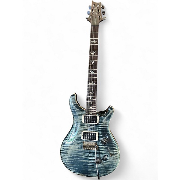 Used 2018 PRS Custom 24-08 Faded Demin Burst Solid Body Electric Guitar