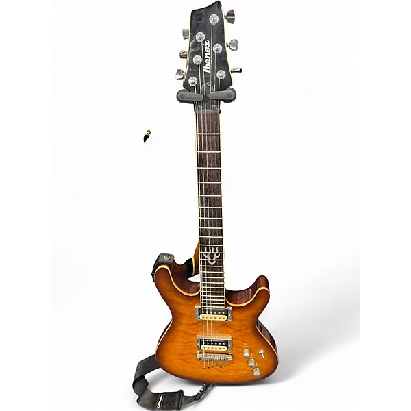 Used Ibanez sz520qm QUILTED MAPLE Solid Body Electric Guitar
