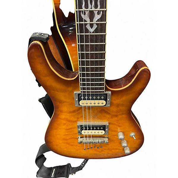 Used Ibanez sz520qm QUILTED MAPLE Solid Body Electric Guitar