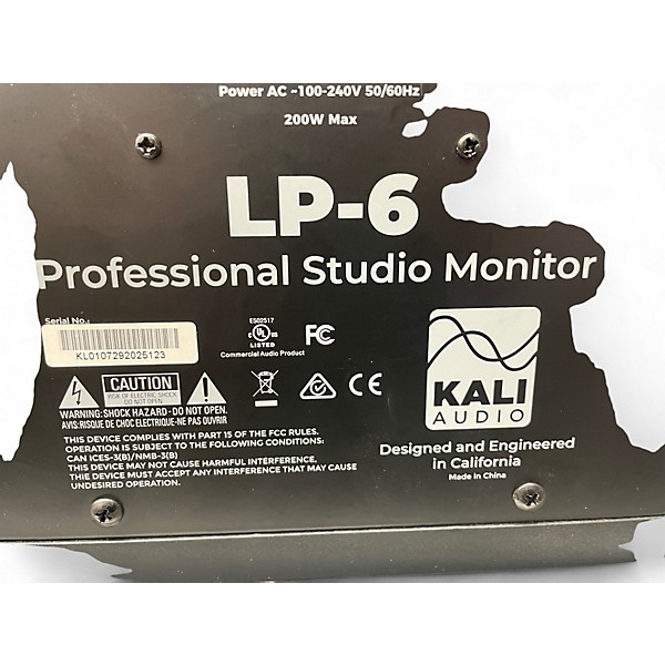 Used Kali Audio LP-6 Pair Powered Monitor
